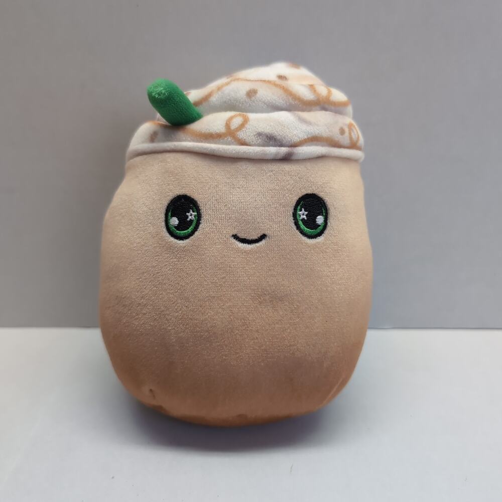 Squishmallow 5" Mocha Latte Mystery Squad‎ Plush Toy Coffee Drink Scented